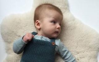 Вязанный комбинезон для новорожденных спицами — схемы и описание